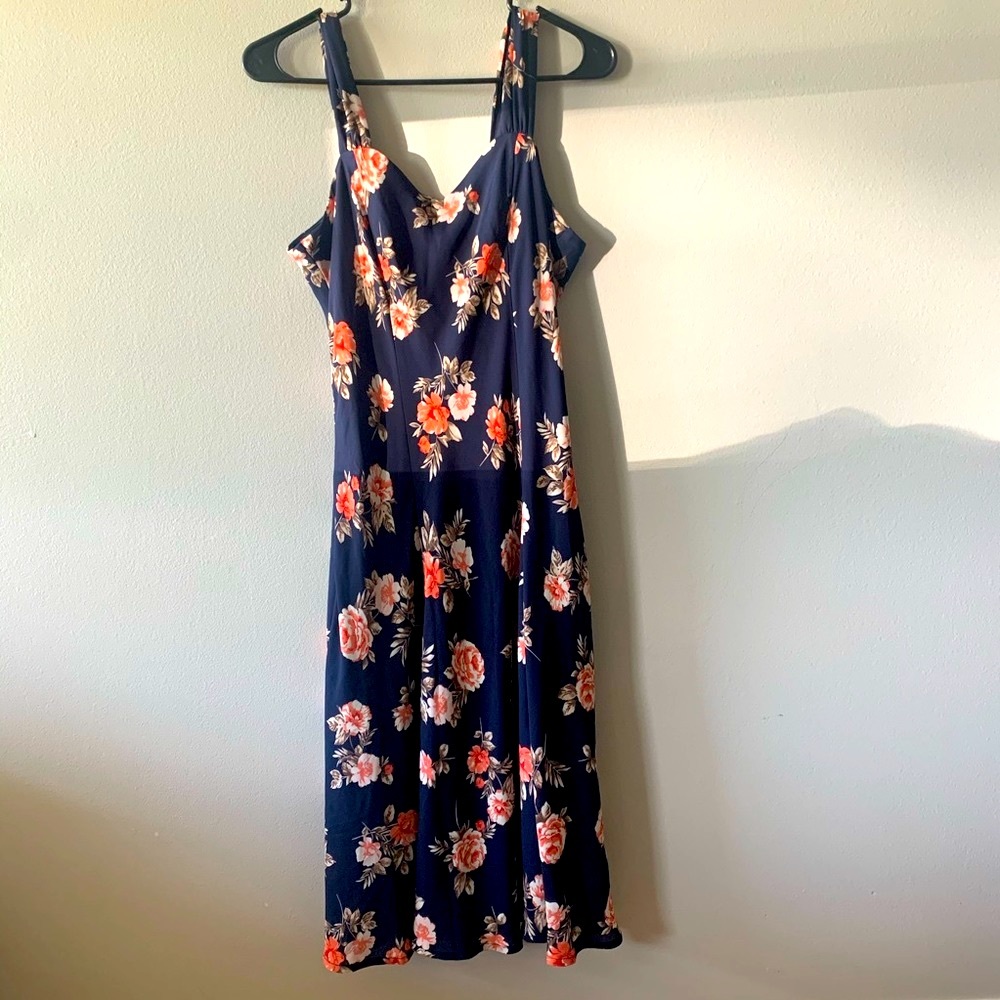 Chadwicks Petite midi Floral Dress